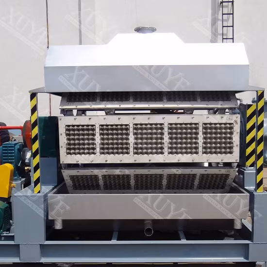 格安人気販売古紙卵トレイ機卵カートン成形機装置